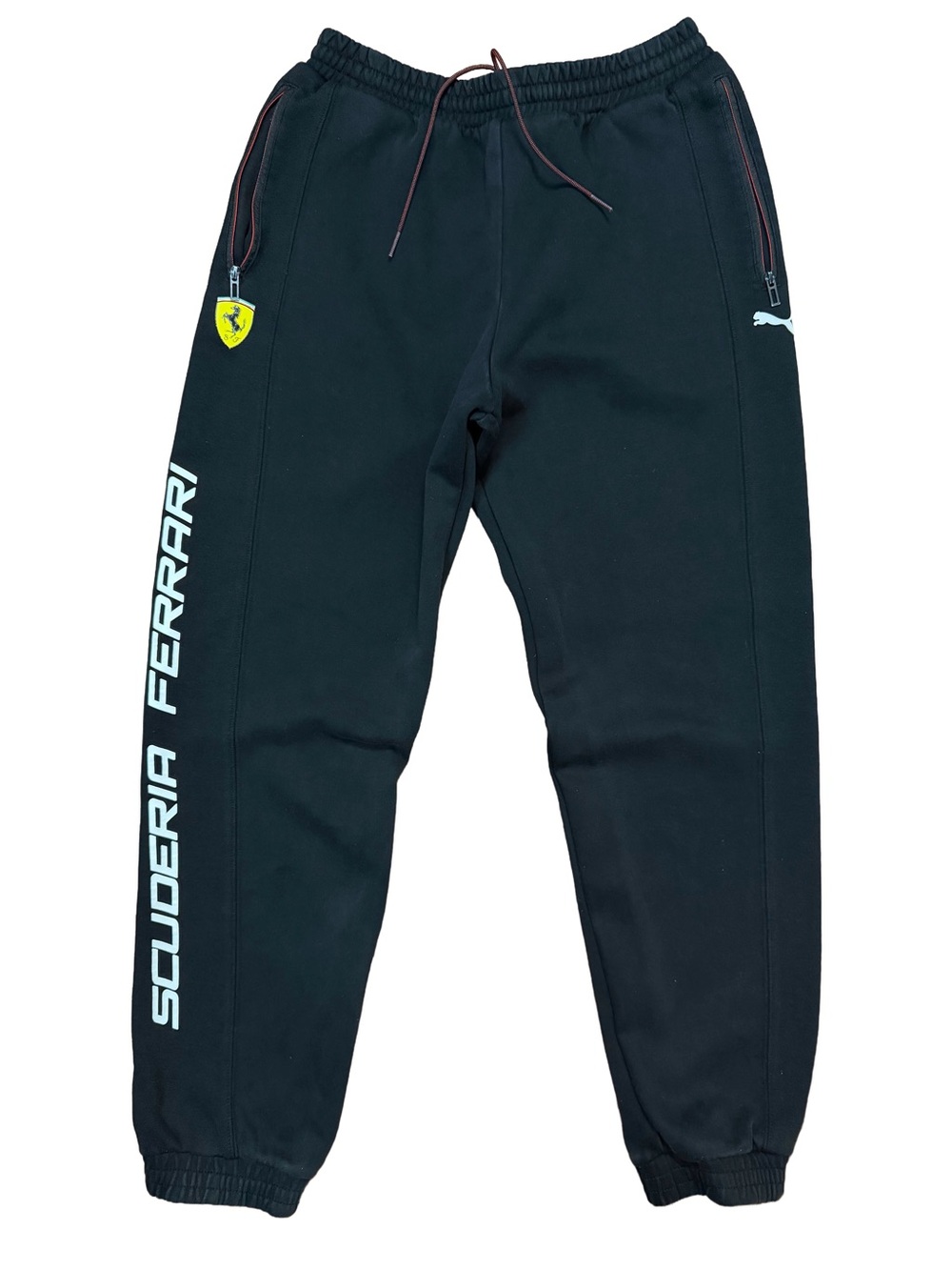 Puma x Scuderia Ferrari Black Joggers Sweatpants Sweats